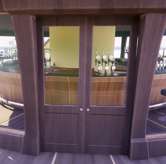 Restaurant Door